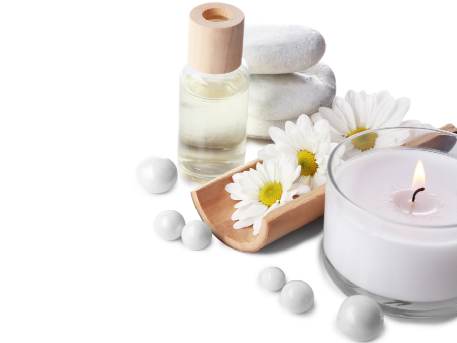 Huile bougie de massage